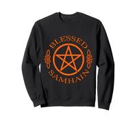 Beato Samhain Star Wicca Wiccan Pagan Halloween Witch Felpa