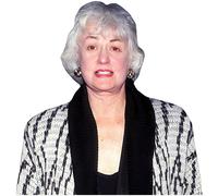 Beatrice Arthur (Long Coat) Half Body Buddy Cutout