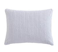 Beatrice Home Fashions Copriletto in ciniglia, Bianco, Federa Standard
