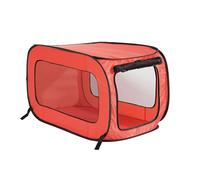 Beatrice Home Fashions SOLPPK00RED Pop up Pet Kennel, Rosso