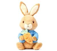 Beatrix Potter - Peluche Peter Rabbit con carota, 33 cm, morbido peluche per neonati, bambini e collezionisti
