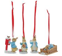 Beatrix Potter - Set di 4 ornamenti da appendere