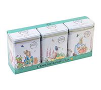 Beatrix Potter: set regalo 3x barattoli di tè con 120 bustine di tè