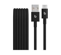 Beats da USB-A a USB-C Cavo in tessuto intrecciato, ricarica rapida, resistente e antigroviglio, caricatore compatibile per dispositivi Apple e Android USBC (1,5 m) - Nero nucleare