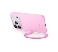 Beats Custodia Cavalletto per iPhone 17 Pro con MagSafe e Controllo fotocamera, cordino che funge da supporto integrato, finitura opaca, fodera in microfibra - Rosa ciottolo