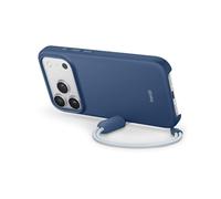Beats Custodia Cavalletto per iPhone 17 Pro con MagSafe e Controllo fotocamera, cordino che funge da supporto integrato, finitura opaca, fodera in microfibra - Blu roccia madre