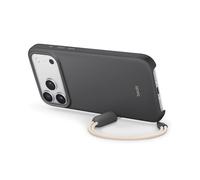 Beats Custodia Cavalletto per iPhone 17 Pro Max con MagSafe e Controllo fotocamera, cordino che funge da supporto integrato, finitura opaca, fodera in microfibra - Grigio granito