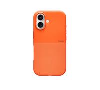 Beats Custodia Robusta per iPhone 17 con MagSafe e Controllo fotocamera, testata per graffi e cadute, con texture opaca e fodera in microfibra - Arancione Sierra