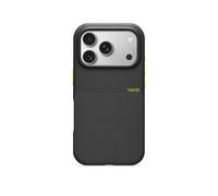 Beats Custodia Robusta per iPhone 17 Pro con MagSafe e Controllo fotocamera, testata per graffi e cadute, con texture opaca e fodera in microfibra - Nero Everest