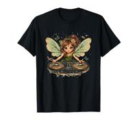 Beats incantevoli con Fairy DJ Style Maglietta