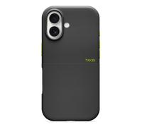 Beats Custodia Robusta per iPhone 17 con MagSafe e Controllo fotocamera, testata per graffi e cadute, con texture opaca e fodera in microfibra - Nero Everest