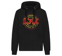 Beats & More AC/DC - High Voltage EST.73 Premium - Kapuzenpullover ohne Taschen - 80% Bio- Baumwolle, 20% recyceltes Polyester - Herren (Unisex) Hoody für AC/DC Fans (M)