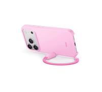Beats Custodia Cavalletto per iPhone 17 Pro con MagSafe e Controllo fotocamera, cordino che funge da supporto integrato, finitura opaca, fodera in microfibra - Rosa ciottolo