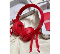 Beats Solo 4 Cuffie On-Ear Wireless Jennie Special Edition Rosso Rubino