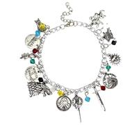 Beau Bijoux - Braccialetto con charm "Il Trono di Spade" e 0, colore: Stil K, cod. GOT-100-BRA-CHARM-BRONZE