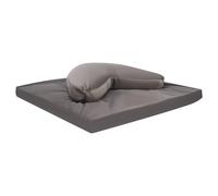 Beaudreaul Set di cuscini da meditazione per la casa, set di cuscini da yoga quadrati con cuscino a forma di cuore, set di accessori per meditazione, per meditazione, sit-in, yoga, riposo, ecc