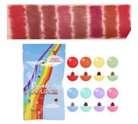 BeauFairy Set di Rossetti a Capsula, 8 Colori, Mini Opaco Pillola Lipstick, Lunga Durata Velluto Impermeabile, Cute, Portatile Non Facile da Toccare la Tazza, Lip Gloss Confezione Regalo-133
