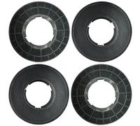 Beaufan 4 Pack CBCF005 Filtro a carboni attivi Compatibile con CIARRA CBCB5913A e Cappa aspirante integrata CBCS5913A