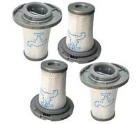 Beaufan Confezione da 4 filtri Compatibile con Rowenta X-Force Flex 8.60 RH96 Serie RH9611 RH9637 RH9638 RH9639 RH9677 RH9678 & X-PERT 6.60 RH68 Serie RH6821 RH6837 6838 RH6878 Cordless Aspirapolvere