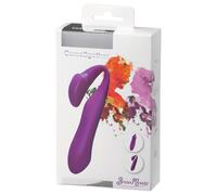 BeauMents Unione - vibratore di coppia ricaricabile e impermeabile (viola)