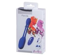 BeauMents Flexxio - Vibratore di coppia a 2 motori (blu)