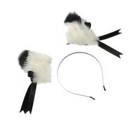 Beaupretty 1 Paio Clip per Cosplay Orecchie Accessorio per Acconciature Uniche e Festivper Doni e Cosplay Materiale e Leggero