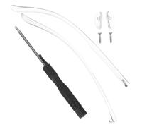 Beaupretty 1 Paio Gambe a Spettacolo Regolabile Presente Arredamento Sostituzione Stanghetta Occhiali Bracci Sostitutivi Organizzatore Di Occhiali Da Sole Titolari Retrò Vicole Acrilico