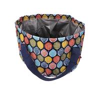 Beaupretty 1 Pc Bacino pieghevole secchio pieghevole road trip lavabo da esterno leggero secchio contenitore acqua vasca da campeggio portatile bacino d'acqua all'aperto tela di nylon