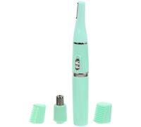 Beaupretty 1 Pc tagliacapelli elettrico per sopracciglia macchina spazzola per kit cera per il naso depilatore rifinitore per sopracciglia sicuro taglierina multiuso addominali Green