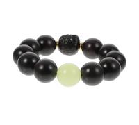 Beaupretty 1 Pezzo Bracciale Legno con Fluorescenti Bracciale Buddhista per Speciali