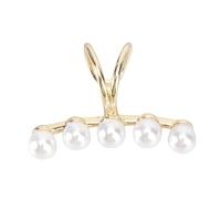 Beaupretty 1 Pezzo Fermaglio Per L'orecchio Di Perle Orecchini Cartilagine Orecchino Trafitto Decorazioni Per Appendere Le Orecchie Accessori Di Perle Perla Artificiale D'oro