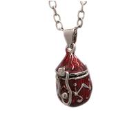 Beaupretty 1 Pz ciondolo goccia d'acqua collana memoriale J regali commemorativi per animali domestici animale domestico ceneri Pet umano gioielli di cenere ciondolo commemorativo rame rosso
