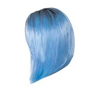 Beaupretty 1 Pz Parrucca Coda Frangia Umana Ricci Shampoo Pizzo Filo Ad Alta Temperatura