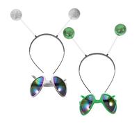 Beaupretty 1 set Cerchietti Decorativi con Occhiali per Cosplay e Feste Design e Accessori per Halloween e Eventi All