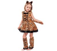 Beaupretty 1 Set Costume Da Tigre Per Bambina Costume Da Tigre Per Bambine Costume Da Tigre Con Coda Da Tigre Costumi Per Vestiti Per Costume Da Tigre Per Cosplay Abbigliamento Da