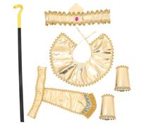 Beaupretty 1 set Costume per Feste e Cosplay Completo con Accessori Autentici Outfit Regale per Eventi e Rappresentazioni Teatrali Vestibilità e Materiali Resistenti