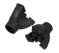 Beaupretty 1 Set Da Passeggio Poggiapiede A Tre Punte Bastoni Per Escursionismo Punta Del in Piedi Punta Di Canna A Rebbi Tappi Per Le Gambe Del Deambulatore 2 Pz