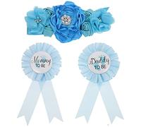 Beaupretty 1 set Decorativa con Distintivi e Sash per Shower e Fotografie Confezione Distintivi