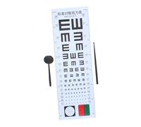 Beaupretty 1 Set Grafico Di Rilevamento Della Visione Diagramma Oculare Domestico Grafico Degli Esami Oculistici Diagramma Oculare Per Uso Domestico Grafici Oculistici Per Esami Oculistici Pp