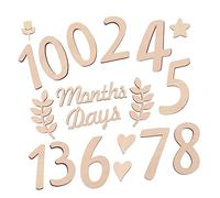 Beaupretty 1 set per Accessori Fotografici per Annuncio e Decorazioni per Compleanno Realizzati per Registrare Importanti Del Primo