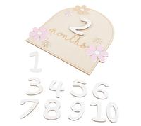Beaupretty 1 set per Dischi Mensili con Design Unico per Foto e Regali Speciali Materiale e Sostenibile per Condividere Social Media