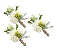 Beaupretty 1 Set Per Matrimonio Artificiale Per Decorazioni Cerimonia Accessori Per Sposi E Invitate Per Formali E 3 Pezzi