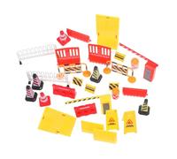 Beaupretty 1 Set Stradali Miniatura per Insegnamento del Giocattoli Educativi Interattivi Colori Vivaci e Realistici per Apprendimento e dei
