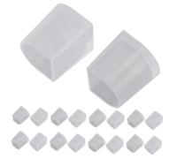 Beaupretty 10 Paia Protezione Talloni Trasparente Antiscivolo per Scarpe con Coperture Pratiche per Taglia S per Irregolari e Riutilizzabili
