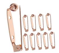 Beaupretty 10 pezzi Chiusure Posteriori per Sicure per Artigianali per Corsage e Distintivi