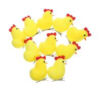 Beaupretty 10 Pezzi Decorazione Pasquale Copricapo Pasquale Kawaii Fermagli Per Di Peluche Pulcino Copricapo Di Pulcino Di Pasqua Forcina Per Pulcini Fermagli Per Creativi Tornante Ragazza