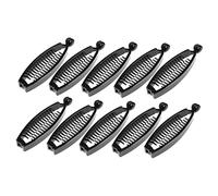 Beaupretty 10 pezzi Fermagli per Banana Clip per Cavallo con Vernice Lucida Resistente e per Lunghi per Lavoro Feste e Spiaggia