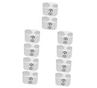 Beaupretty 10 Pezzi Fibbia per fascetta stringitubo porta per deambulatore MORSETTO accessori per camminatori accessorio per sedia a rotelle parti della sedia a rotelle