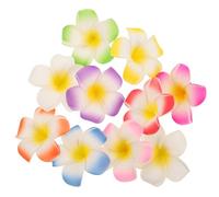 Beaupretty 10 Pezzi forcina plumeria barrette hair bow decorazioni casa decorazioni per casa Accessori moda turbanti forcine sposa forcina fiore finto fermagli per fiore plumeria