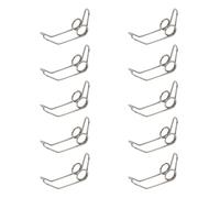 Beaupretty 10 Pezzi Molle Valvole Scarico Tromba Watergate Accessori Chiavi Tromba Watergate Resistenti e Facili Da Montare Set Parti Metalliche Antiruggine Per